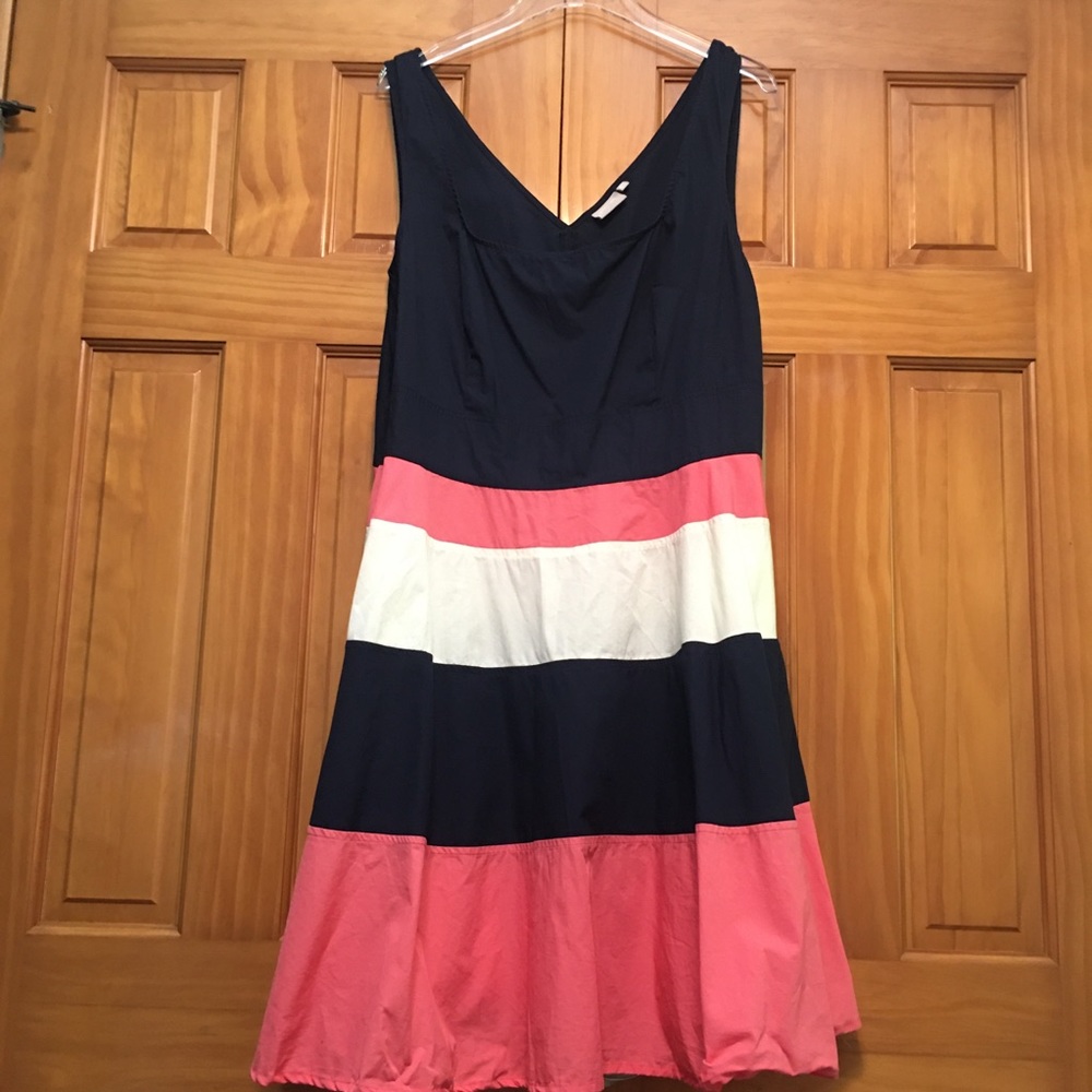 eShakti Plus Size Cotton Dress